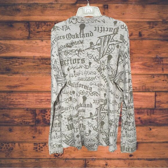 5 for $25🔥UNK NBA Graphic Printed Long Sleeve T-Shirt 2XL - Picture 2 of 5